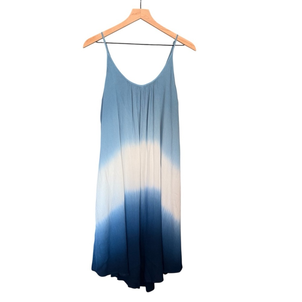 Knox Rose Blue and White Ombre Dress